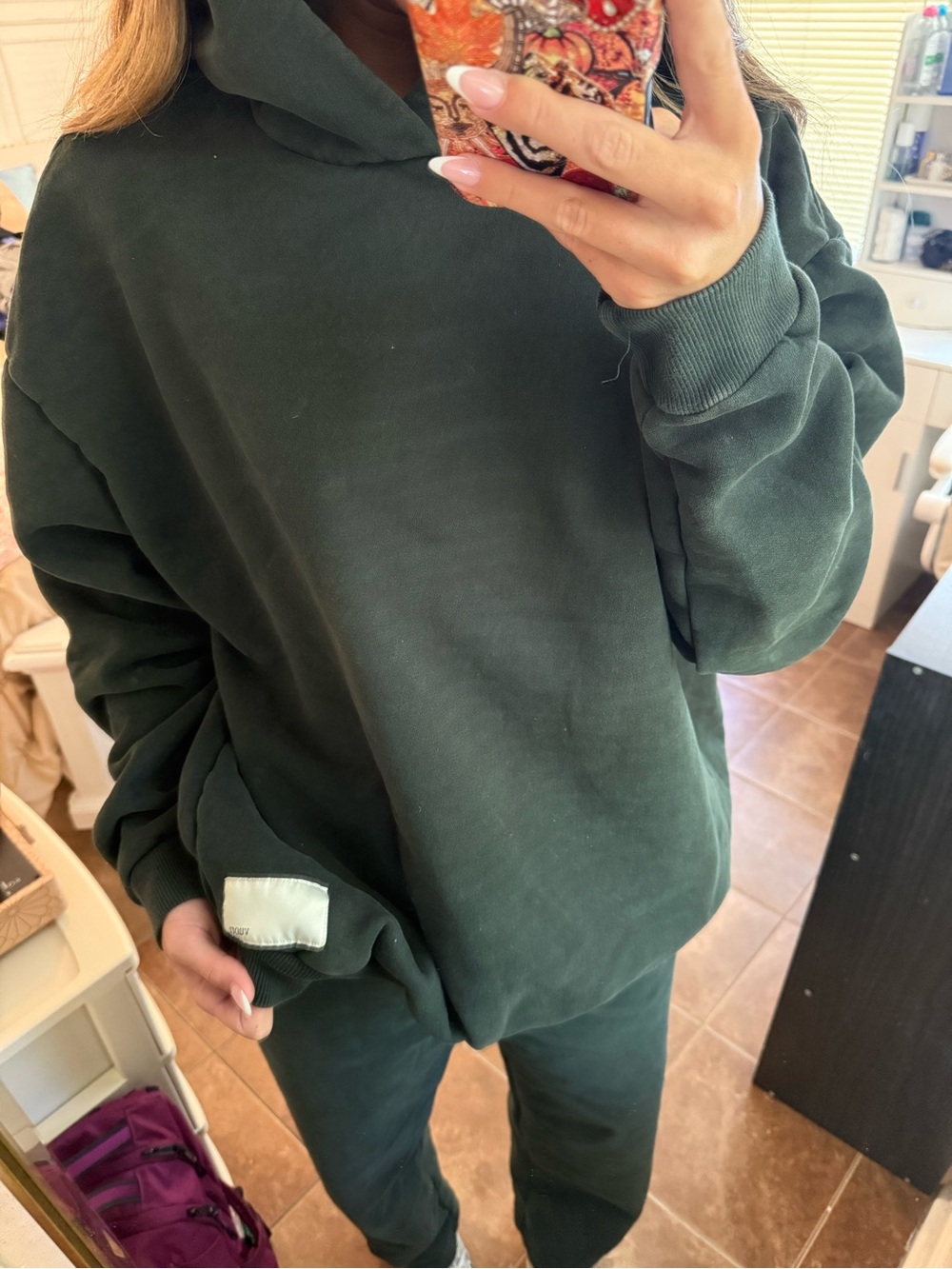 Vuori Restore Oversized Hoodie (Evergreen)